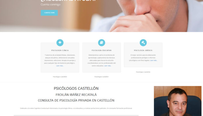 Psicólogo Froilán Ibáñez Recatalá en Castellón :: Nueva web de Psicólogos en Castellón  www.psicologoscastellonfroilan.com