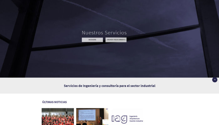 Nueva Web de Ingenieros en Castellón https://www.iagingenieros.es/ +Autoadministrable +Tienda Online